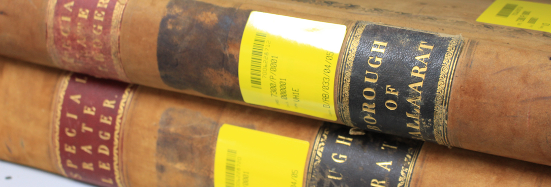 Ballarat rate books ballarat books